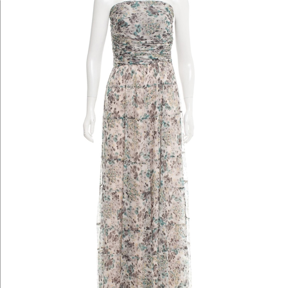 L’ Agence, print maxi dress